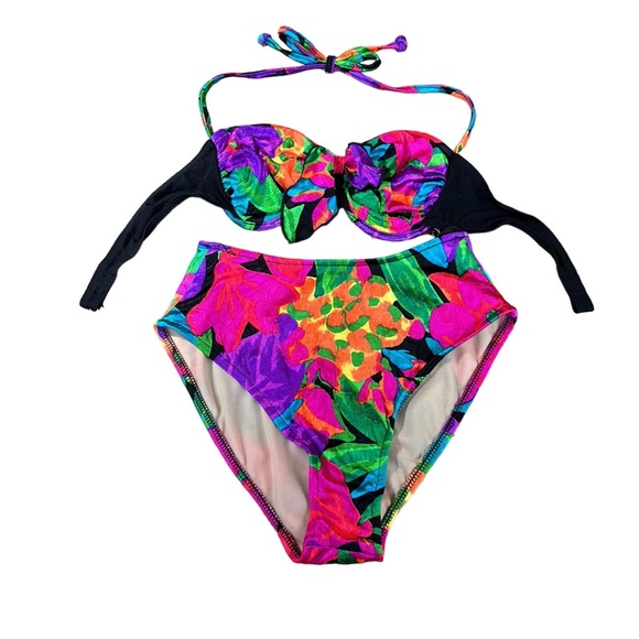 THE SLIMSUIT 2 PCs brightly colored top and bottom, size 6, EUC - Picture 5 of 10